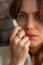 Charger l'image dans la galerie, Bague Cardamome Chlorophylle
