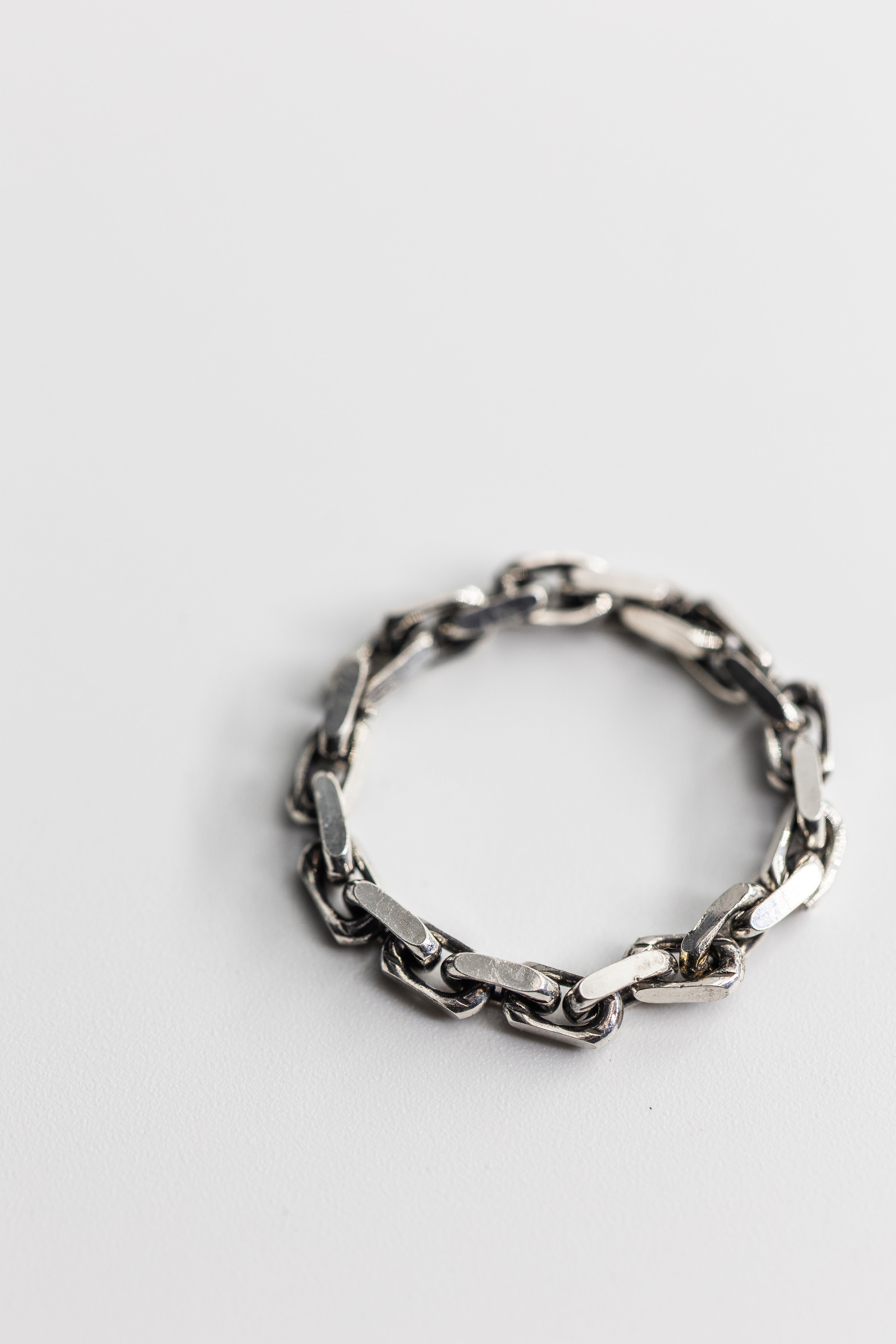 Bague Chaîne en argent