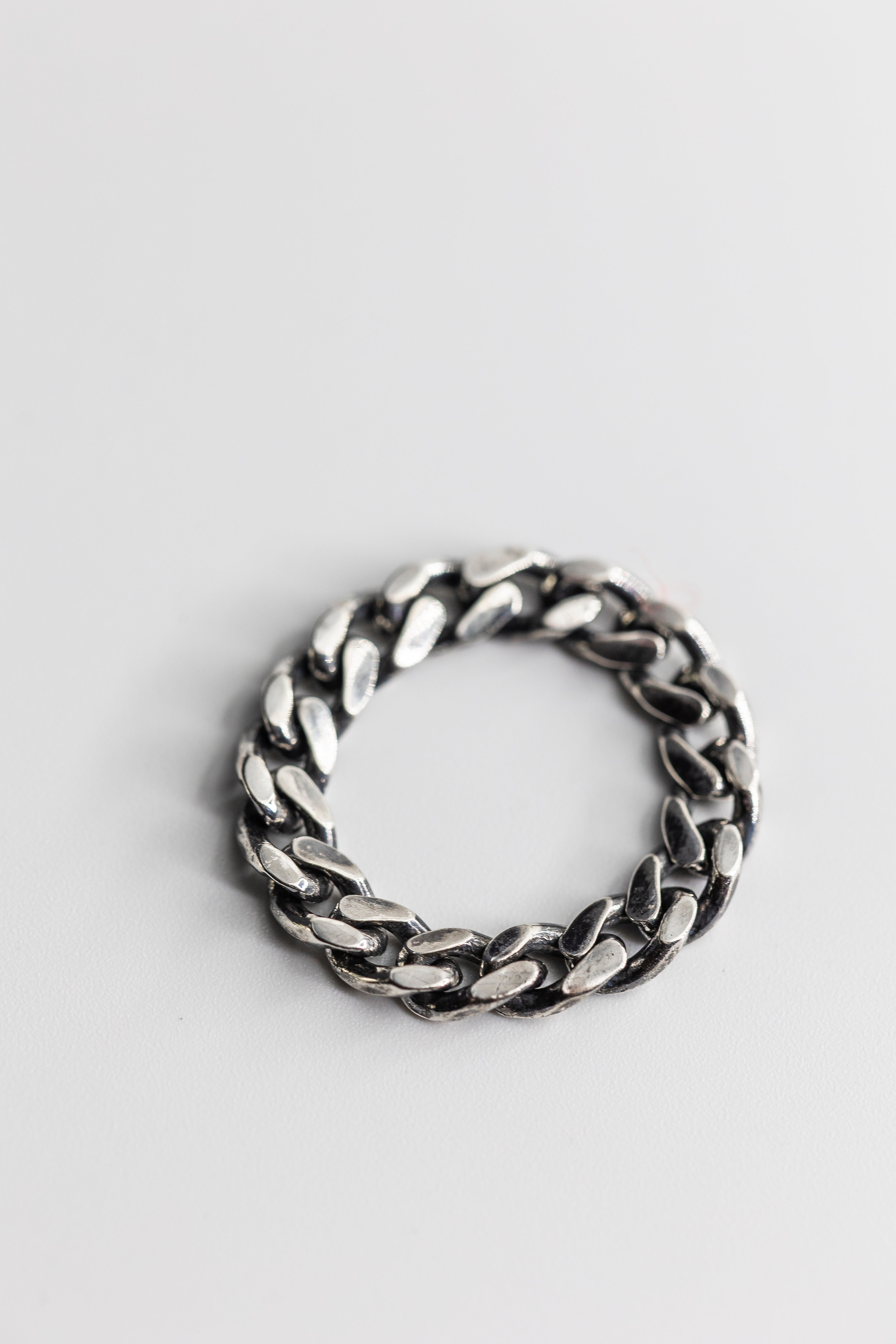 Bague Chaîne en argent