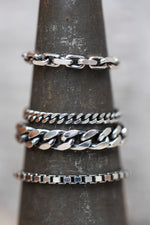 Charger l&#39;image dans la galerie, Bague Chaîne en argent
